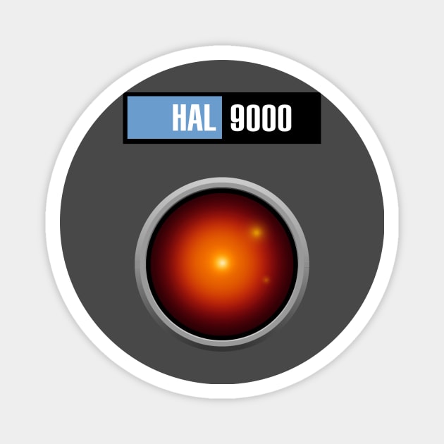 HAL 9000 Magnet by SimonBreeze